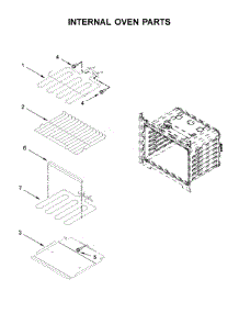 Internal Oven Parts parts for Whirlpool Wall Oven/Microwave Combo WOC54EC0HW03 from AppliancePartsPros.com