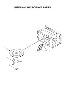 Internal Microwave Parts parts for Whirlpool Wall Oven/Microwave Combo WOC54EC0HW04 from AppliancePartsPros.com