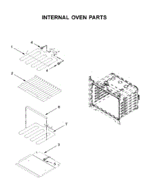 Internal Oven Parts parts for Whirlpool Wall Oven/Microwave Combo WOC54EC7HS03 from AppliancePartsPros.com