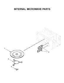 Internal Microwave Parts parts for Whirlpool Wall Oven/Microwave Combo WOC54EC7HS04 from AppliancePartsPros.com