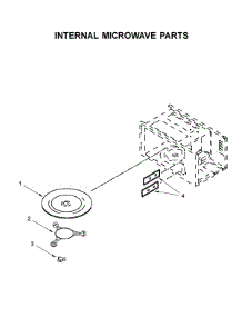 Internal Microwave Parts parts for Whirlpool Wall Oven/Microwave Combo WOC75EC0HV03 from AppliancePartsPros.com
