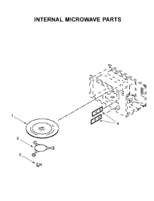 Internal Microwave Parts parts for Whirlpool Wall Oven/Microwave Combo WOC75EC0HV04 from AppliancePartsPros.com