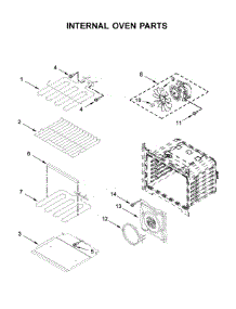 Internal Oven Parts parts for Whirlpool Wall Oven/Microwave Combo WOC75EC7HS02 from AppliancePartsPros.com