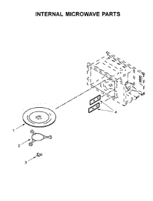 Internal Microwave Parts parts for Whirlpool Wall Oven/Microwave Combo WOC75EC7HS02 from AppliancePartsPros.com