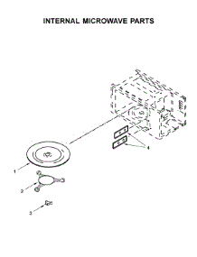 Internal Microwave Parts parts for Whirlpool Wall Oven/Microwave Combo WOC75EC7HS03 from AppliancePartsPros.com
