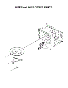 Internal Microwave Parts parts for Whirlpool Wall Oven/Microwave Combo WOC75EC7HV03 from AppliancePartsPros.com