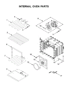 Internal Oven Parts parts for Whirlpool Wall Oven/Microwave Combo WOC97EC0HZ02 from AppliancePartsPros.com