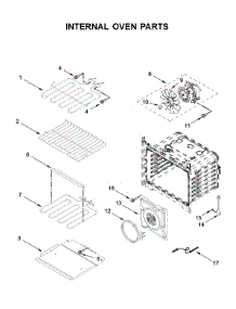 Internal Oven Parts parts for Whirlpool Wall Oven/Microwave Combo WOCA7EC0HN02 from AppliancePartsPros.com