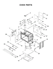 Oven Parts parts for Whirlpool Electric Wall Oven WOD51EC0HS02 from AppliancePartsPros.com