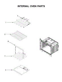 Internal Oven Parts parts for Whirlpool Electric Wall Oven WOD51EC0HS02 from AppliancePartsPros.com