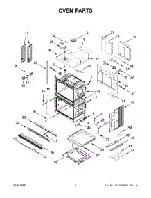 Oven Parts parts for Whirlpool Electric Wall Oven WOD51EC7HS20 from AppliancePartsPros.com