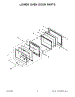 Lower Oven Door Parts