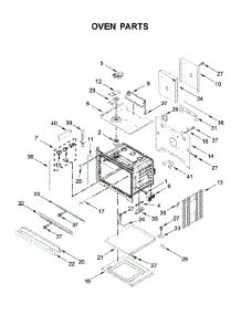 Oven Parts parts for Whirlpool Electric Wall Oven WOD77EC0HS02 from AppliancePartsPros.com