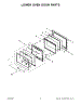 Lower Oven Door Parts