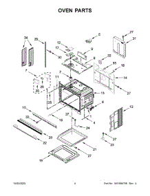 Oven Parts parts for Whirlpool Electric Wall Oven WOES5930LZ01 from AppliancePartsPros.com