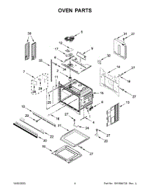 Oven Parts parts for Whirlpool Electric Wall Oven WOES7030PZ01 from AppliancePartsPros.com