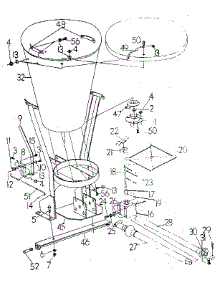 Poly Hopper parts for Tractor Accessories Lawn Tractor Attachment WORKSAVER PHGB-4 from AppliancePartsPros.com