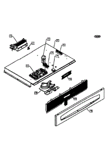 Contol Panel parts for Dcs Electric Wall Oven WOS-130SS-PH-70085 from AppliancePartsPros.com