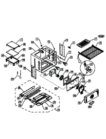 Oven Assy parts for Dcs Electric Wall Oven WOS-130SS-PH-70085 from AppliancePartsPros.com