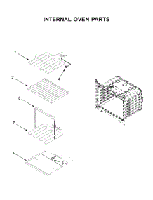 Internal Oven Parts parts for Whirlpool Electric Wall Oven WOS31ES0JS01 from AppliancePartsPros.com