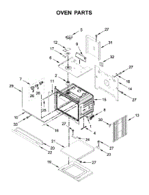 Oven Parts parts for Whirlpool Electric Wall Oven WOS51EC0HS02 from AppliancePartsPros.com