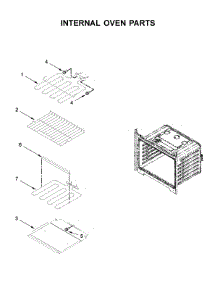 Internal Oven Parts parts for Whirlpool Electric Wall Oven WOS51EC0HS02 from AppliancePartsPros.com