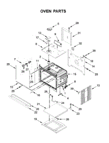 Oven Parts parts for Whirlpool Electric Wall Oven WOS51EC7HS02 from AppliancePartsPros.com