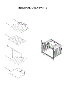 Internal Oven Parts parts for Whirlpool Electric Wall Oven WOS51EC7HS02 from AppliancePartsPros.com