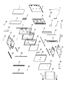 Chassis Assy parts for Dcs Electric Wall Oven WOU230SS-88493A from AppliancePartsPros.com