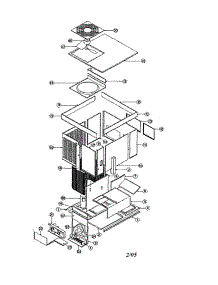 Panels / Fan Group / Compressor parts for Weatherking Heating Cooling Combined Unit WRKA-A060 from AppliancePartsPros.com