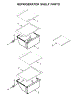 Refrigerator Shelf Parts