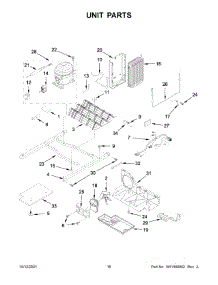 Unit Parts parts for Whirlpool Side-By-Side Refrigerator WRS312SNHB05 from AppliancePartsPros.com