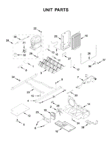 Unit Parts parts for Whirlpool Side-By-Side Refrigerator WRS315SDHM04 from AppliancePartsPros.com