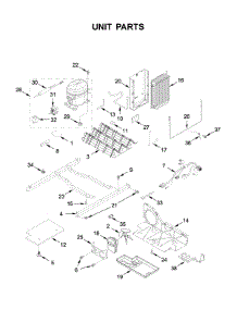 Unit Parts parts for Whirlpool Side-By-Side Refrigerator WRS315SDHT05 from AppliancePartsPros.com