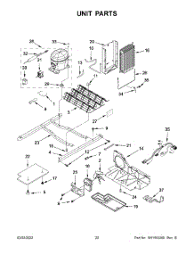 Unit Parts parts for Whirlpool Refrigerator WRS315SDHT08 from AppliancePartsPros.com