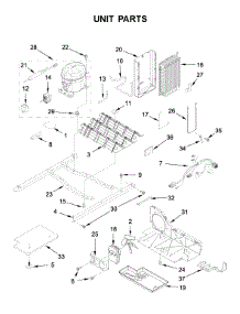 Unit Parts parts for Whirlpool Side-By-Side Refrigerator WRS315SDHW01 from AppliancePartsPros.com