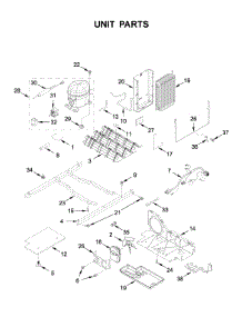 Unit Parts parts for Whirlpool Side-By-Side Refrigerator WRS315SDHW04 from AppliancePartsPros.com