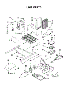 Unit Parts parts for Whirlpool Side-By-Side Refrigerator WRS321SDHB04 from AppliancePartsPros.com