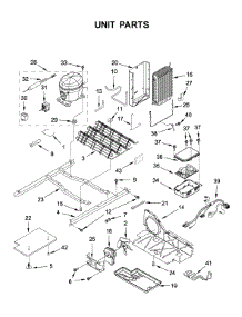 Unit Parts parts for Whirlpool Side-By-Side Refrigerator WRS321SDHW05 from AppliancePartsPros.com