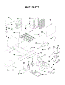Unit Parts parts for Whirlpool Side-By-Side Refrigerator WRS325SDHZ04 from AppliancePartsPros.com
