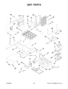 Unit Parts parts for Whirlpool Side-By-Side Refrigerator WRS335SDHB06 from AppliancePartsPros.com