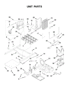 Unit Parts parts for Whirlpool Side-By-Side Refrigerator WRS335SDHM03 from AppliancePartsPros.com