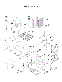 Unit Parts parts for Whirlpool Side-By-Side Refrigerator WRS555SIHV03 from AppliancePartsPros.com