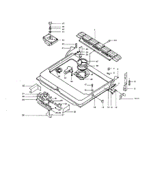 Door And Latch Unit parts for Insinkerator Dishwasher WS3000-1 from AppliancePartsPros.com