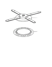 Lower Wash Arm And Strainer parts for Insinkerator Dishwasher WS400-3 from AppliancePartsPros.com