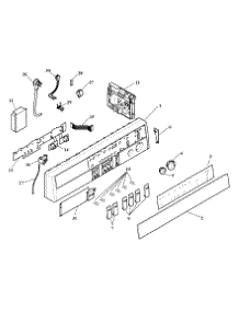 Control Panel parts for Bosch Dryer WTA3510UC/13 from AppliancePartsPros.com