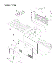 Freezer Parts parts for Winia Top-Mount Refrigerator WTE18GCWCD from AppliancePartsPros.com