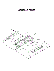 Console Parts parts for Whirlpool Washer WTW7120HC0 from AppliancePartsPros.com