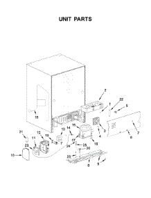 Unit Parts parts for Whirlpool Wine & Beverage Cooler WUB50X24HV01 from AppliancePartsPros.com