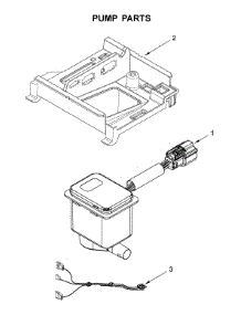 Pump Parts parts for Whirlpool Freestanding Ice Maker WUI75X15HW00 from AppliancePartsPros.com